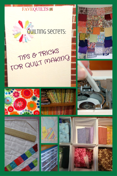 Quilting Secrets: 27 Tips and Tricks for Quilt Making