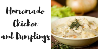 Homemade Chicken and Dumplings Recipe Homemade Chicken and Dumplings Recipe