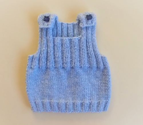 Ribbed Knit Baby Vest Pattern