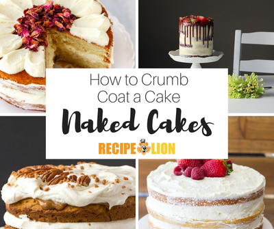 Naked Cakes: How to Crumb Coat a Cake
