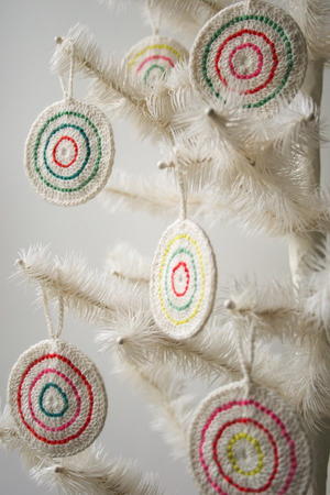 Candy Crochet Christmas Ornaments