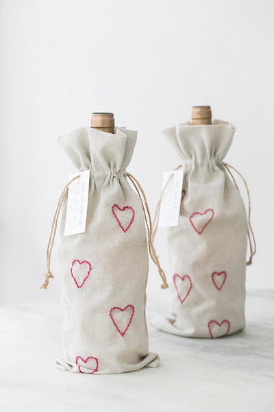 Elegant Wine Bottle DIY Bag Elegant Wine Bottle DIY Bag