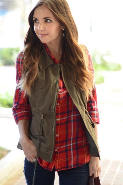 Fall Jacket to Vest Refashion Fall Jacket to Vest Refashion
