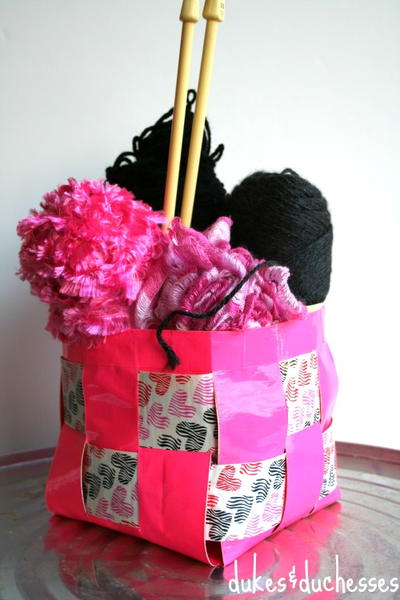 Basket Weaving Duct Tape Craft Basket Weaving Duct Tape Craft
