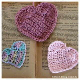 Lovely Valentine's Day Crochet Hearts