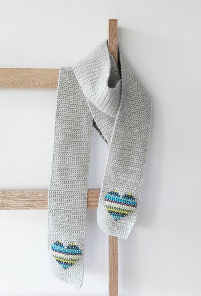 Scarf of Hearts Scarf of Hearts