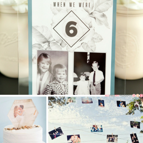 6 Creative Ways to Display Photos at Your Wedding 6 Creative Ways to Display Photos at Your Wedding