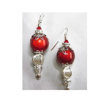 Luminous Elegant Ornament Earrings Luminous Elegant Ornament Earrings