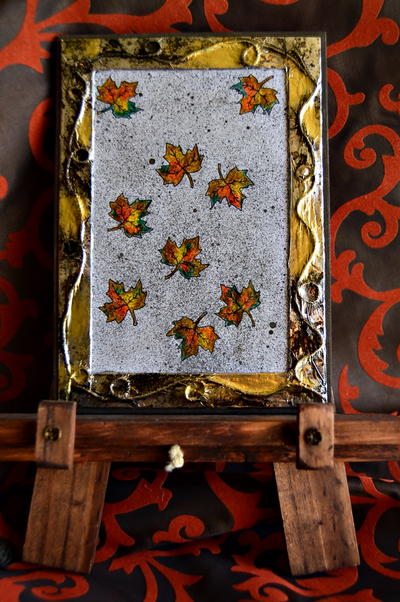 Autumn Leaves Easy Canvas Art Autumn Leaves Easy Canvas Art