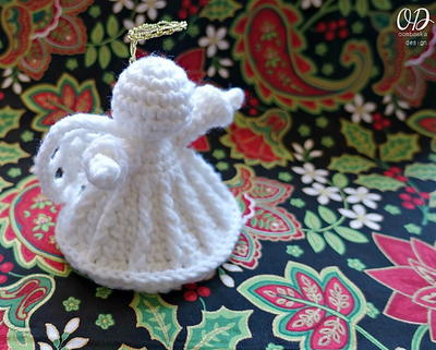 Crochet Angel Ornament
