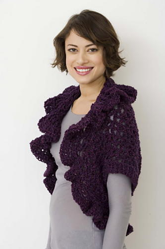 Easy V-Stitch Cocoon Shrug Easy V-Stitch Cocoon Shrug