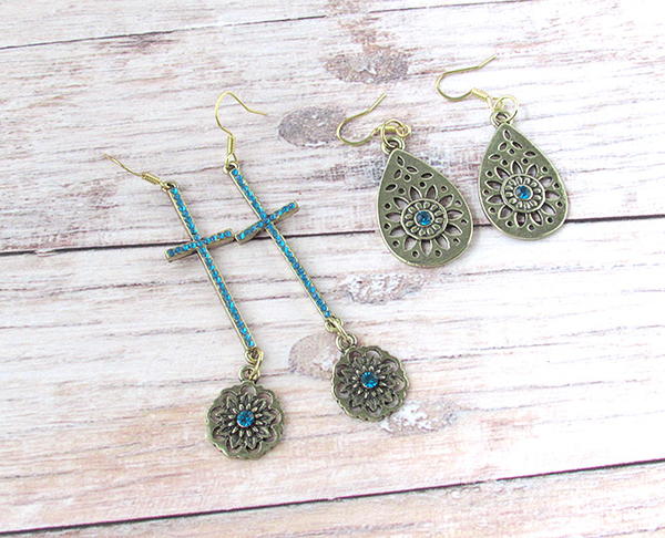 DIY Quick Simple Boutique Earrings DIY Quick Simple Boutique Earrings
