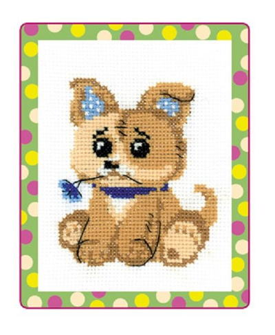 Puppy Cross Stitch Kit