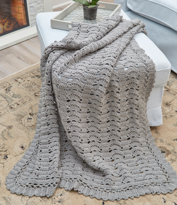 Vintage Bruges Lace Throw