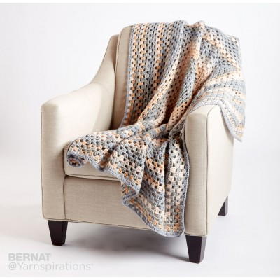 All For One Granny Square Afghan All For One Granny Square Afghan