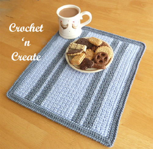 Grit Stitch Placemat Grit Stitch Placemat
