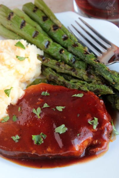 3-Ingredient BBQ Pork Chops 3-Ingredient BBQ Pork Chops