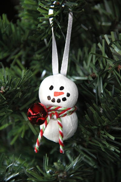 Hazelnut Snowman Ornament Hazelnut Snowman Ornament