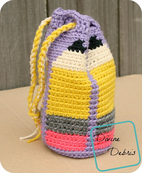 Dancing Pencils Drawstring Bag Dancing Pencils Drawstring Bag