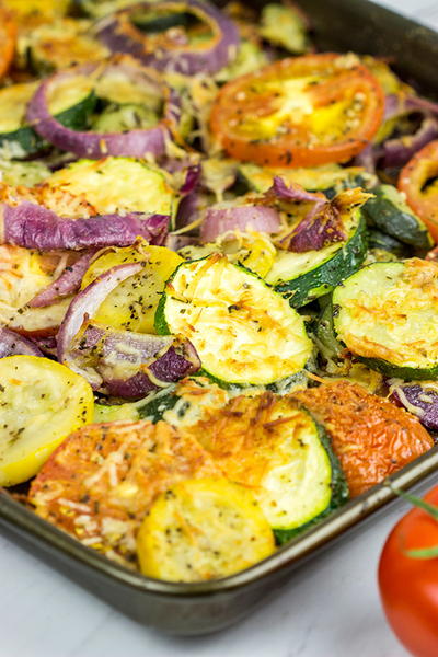 Easy Roasted Summer Vegetables Easy Roasted Summer Vegetables
