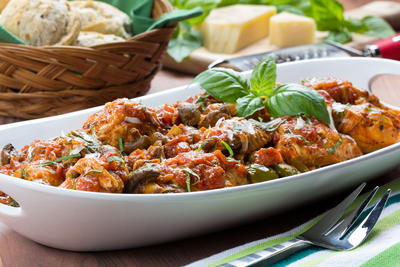 15-Minute Chicken Cacciatore