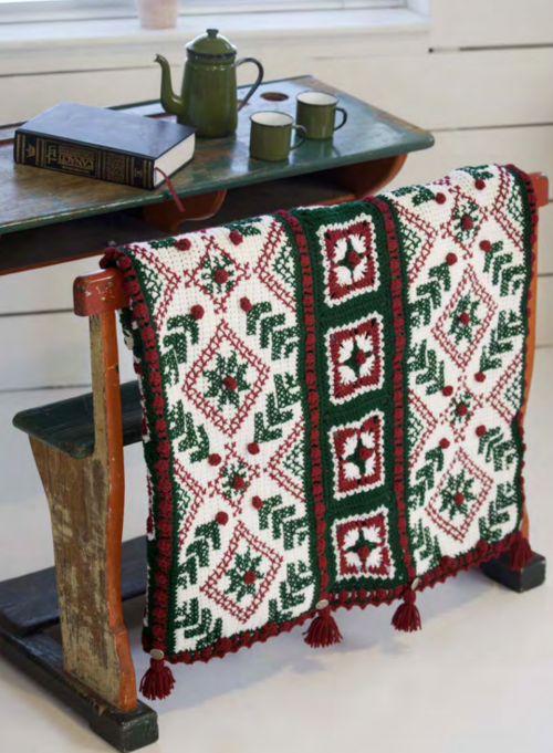 Austrian Sleigh Crochet Afghan