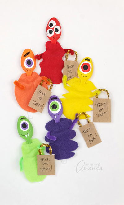 Plastic Spoon Monster Craft Plastic Spoon Monster Craft