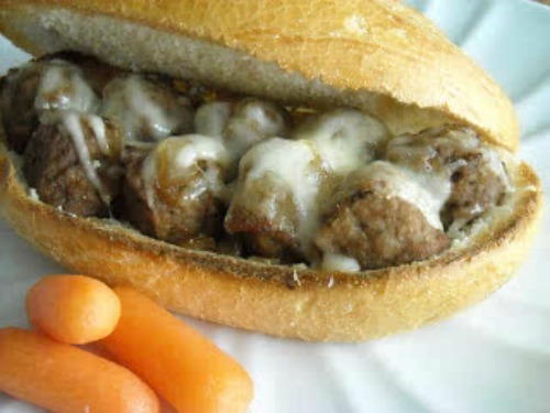 Bavarian Meatball Sandwich Recipe Bavarian Meatball Sandwich Recipe