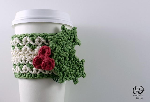 Festive Holiday Cup Cozy Festive Holiday Cup Cozy