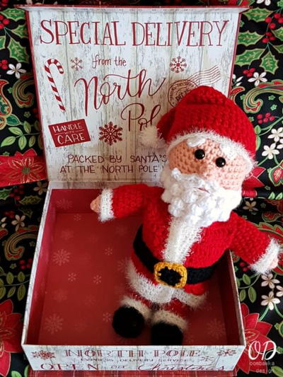 Toy Santa Crochet Pattern