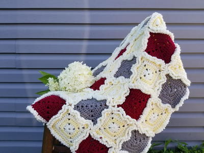 Rag Quilt Style Baby Blanket Rag Quilt Style Baby Blanket