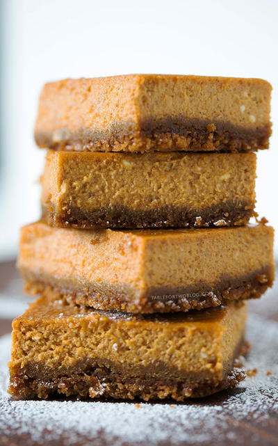 Maple Pumpkin Cheesecake Bars Maple Pumpkin Cheesecake Bars