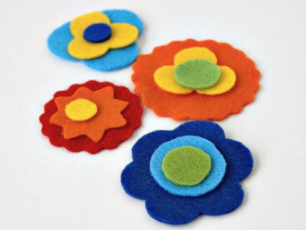 DIY Fabric Bookmarks with Felt Applique