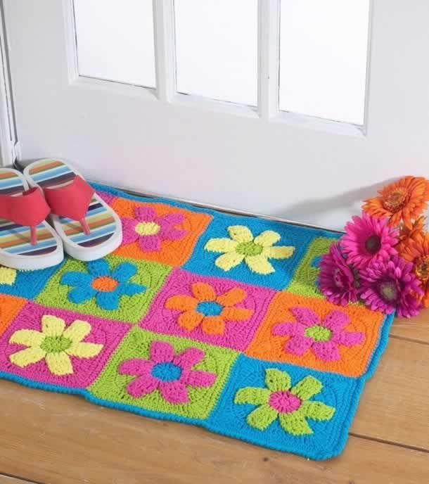 Bright Flower Rug