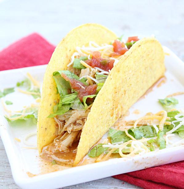 4-Ingredient Ranch Chicken Tacos 4-Ingredient Ranch Chicken Tacos