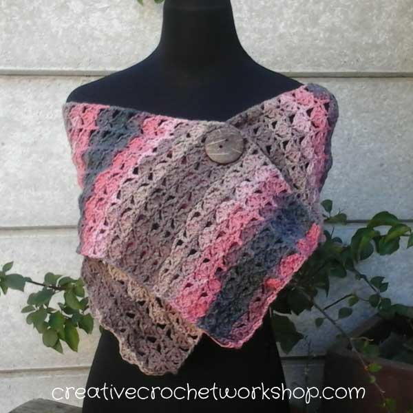 Vintage Scalloped Shawl Vintage Scalloped Shawl