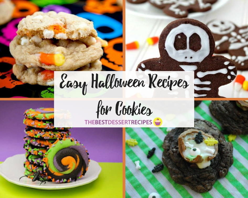 14 Easy Halloween Recipes For Cookies Thebestdessertrecipes Com