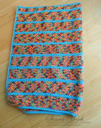 Bright and Beautiful Baby Blanket