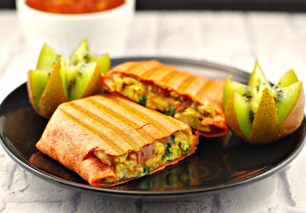 Healthy Mediterranean Breakfast Burritos Healthy Mediterranean Breakfast Burritos