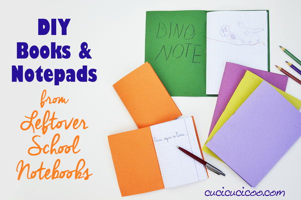 Make DIY blank books from leftover notebook paper Make DIY blank books from leftover notebook paper