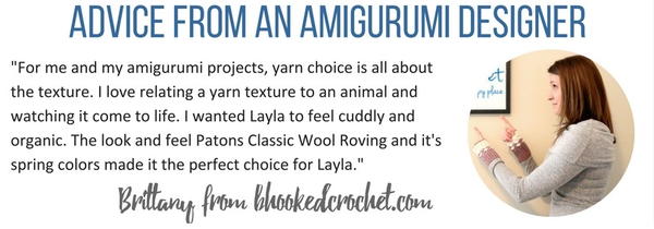 Amigurumi Yarn Advice from Bhooked Crochet