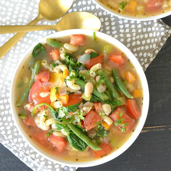 Vegan Minestrone Soup Vegan Minestrone Soup