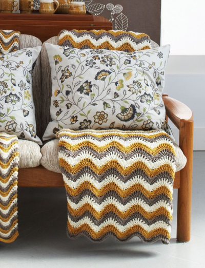 Touch of Honey Ripple Crochet Pattern