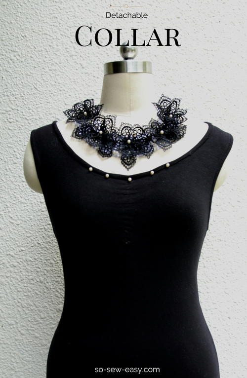 Free Detachable Collar Tutorial