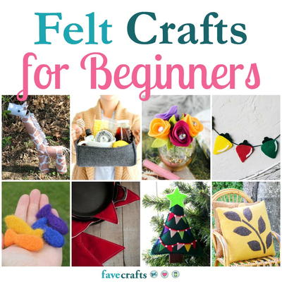 50+ Felt Crafts for Beginners
