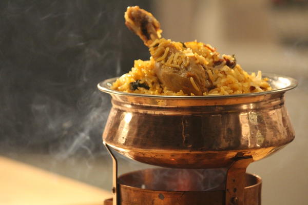 Schezwan Chicken Biryani Schezwan Chicken Biryani