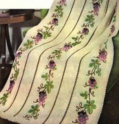Vineyard Lines Afghan Vineyard Lines Afghan