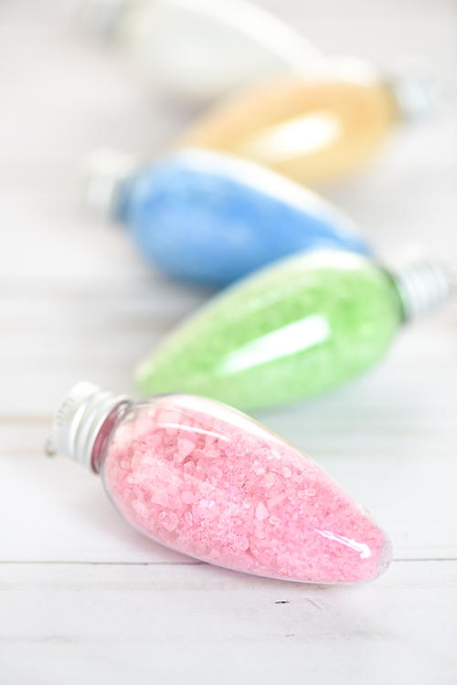 Colorful Bath Salts Ornaments Colorful Bath Salts Ornaments