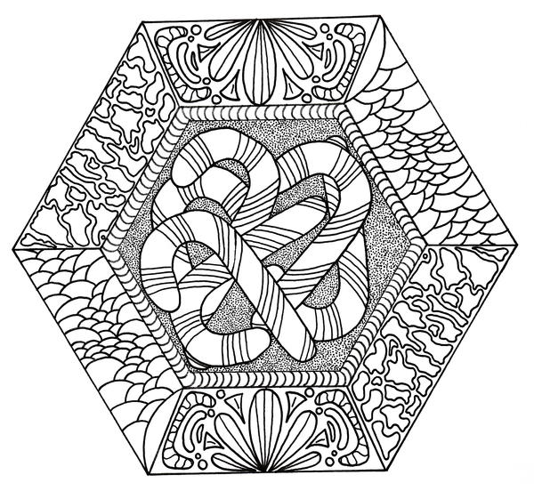 Candy Canes Galore Adult Coloring Page Candy Canes Galore Adult Coloring Page
