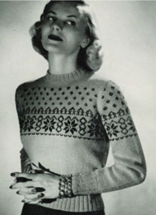 Frosty Fair Isle Ski Sweater Frosty Fair Isle Ski Sweater